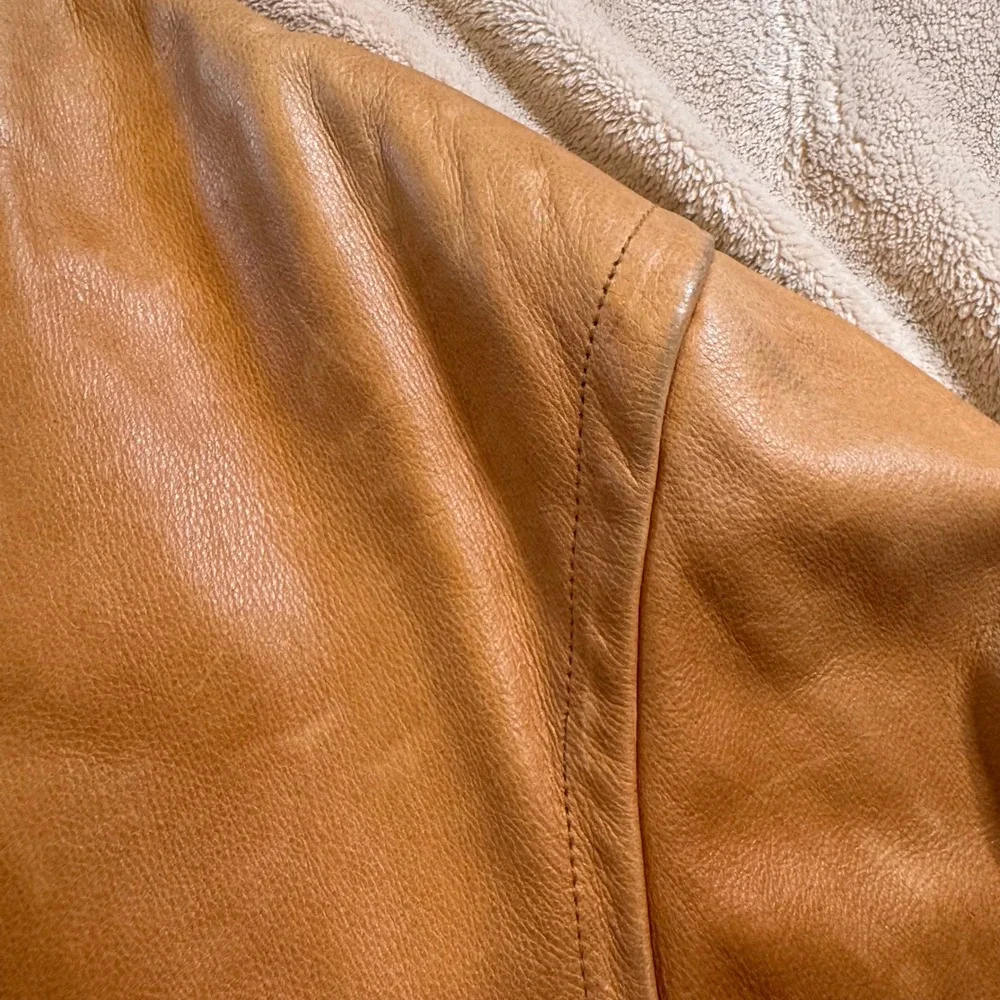 Vintage Wilsons Leather M. Julian Tan Cognac Leather Jacket Thinsulate Sz 3X‎